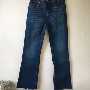 Madewell Cali Demi Boot Jeans, size 26